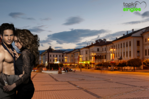 sexi par pri nocnych potulkach v meste Banská Bystrica