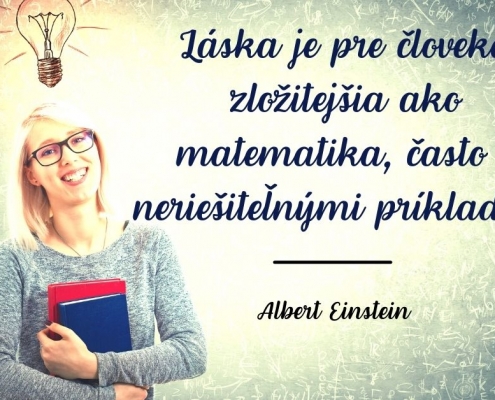 Láska je pre človeka zložitejšia ako matematika, často s neriešiteľnými príkladmi