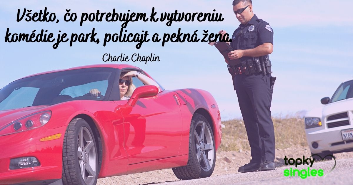 Všetko, čo potrebujem k vytvoreniu komédie, je park, policajt a pekná žena