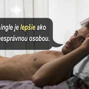 single v posteli