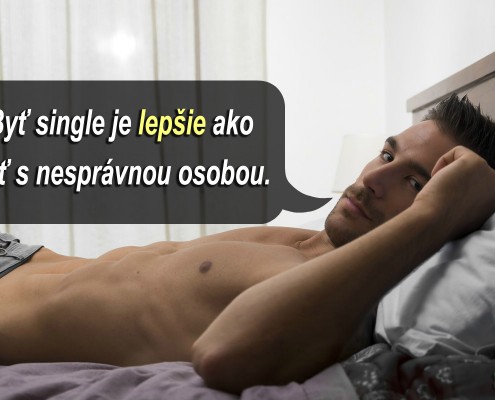 single v posteli