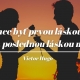 Muž chce byť prvou láskou ženy, žena poslednou láskou muža