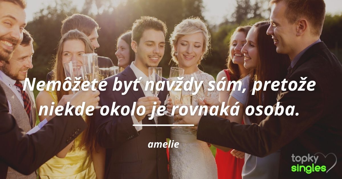 Nemôžeš byť navždy sám, pretože niekde okolo je rovnaká osoba